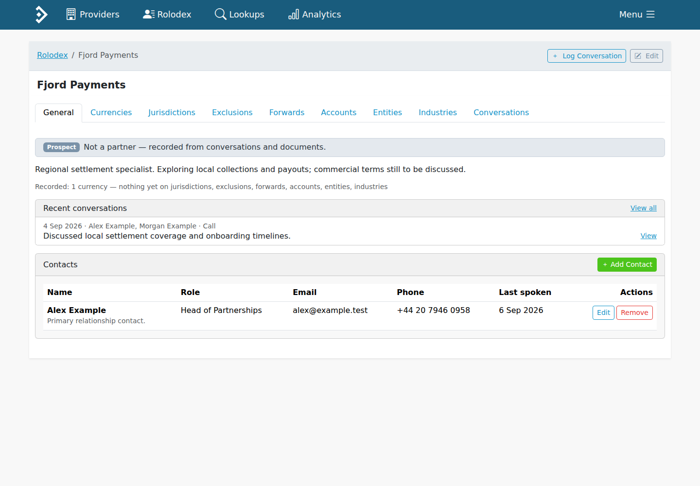 A useful existing evidence hub